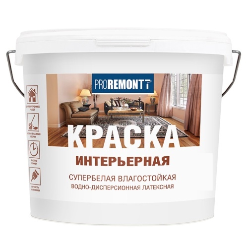 картинка ВДАК интерьерная влагостойкая супербелая Proremontt 3кг от магазина Пиломатериалы Чайковский