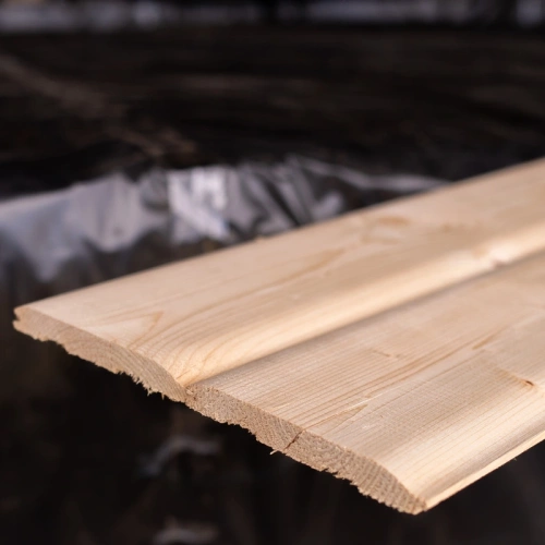 картинка Имитация бруса Финский профиль ель/сосна 17*143(135)*6000мм сорт АВ (5шт/уп) от магазина Пиломатериалы Чайковский