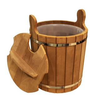 картинка Запарник термолипа с крышкой и пластиковой вставкой 13л от магазина Пиломатериалы Чайковский