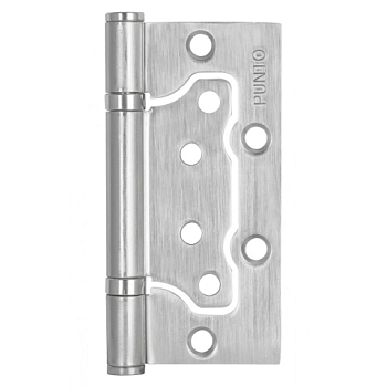 картинка Петля накладная Punto 500-2BB 100*2.5мм матовый никель от магазина Пиломатериалы Чайковский