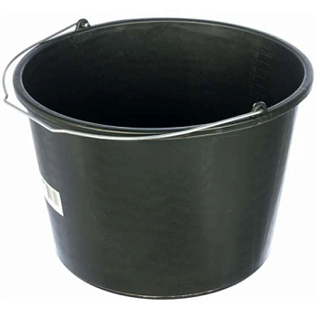 картинка Ведро малярное пластиковое черное 16л от магазина Пиломатериалы Чайковский