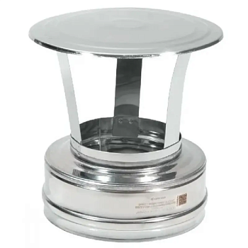 картинка Зонт-конус сэндвич D115/200 нерж.сталь 430-0.5мм от магазина Пиломатериалы Чайковский