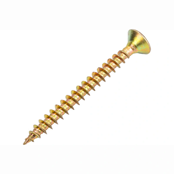 картинка Саморезы универсальные 5*50мм желтый цинк от магазина Пиломатериалы Чайковский