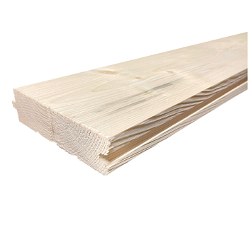 картинка Доска пола шпунтованная ель/сосна 35*145(135)*2000мм сорт В Киров от магазина Пиломатериалы Чайковский