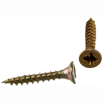 картинка Саморезы универсальные 2,5*16мм желтый цинк от магазина Пиломатериалы Чайковский