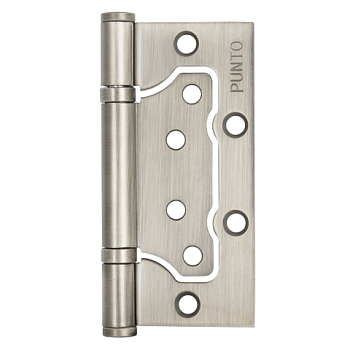 картинка Петля накладная Punto 200-2B 100*2.5мм матовый никель от магазина Пиломатериалы Чайковский