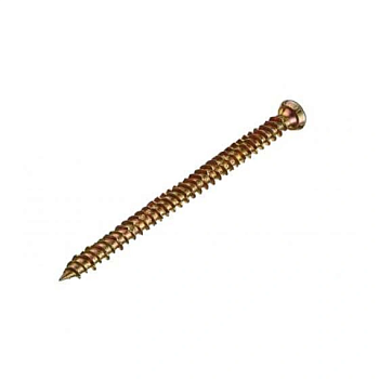 картинка Шуруп 7,5*112мм по бетону желтый цинк от магазина Пиломатериалы Чайковский