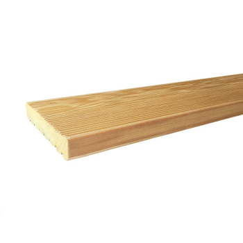 картинка Террасная доска Вельвет 27*142*5000мм сорт Прима лиственница от магазина Пиломатериалы Чайковский