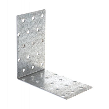 картинка Уголок крепежный 90° оцинкованный 100*100*60*2мм от магазина Пиломатериалы Чайковский