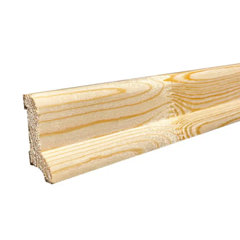 картинка Плинтус евро 52*2000мм сосна сорт Экстра от магазина Пиломатериалы Чайковский