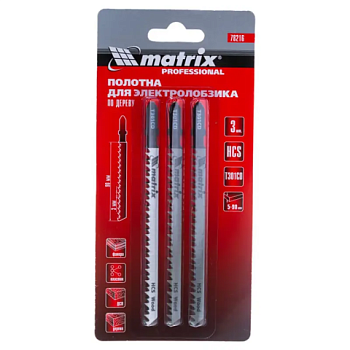 картинка Пилки для лобзика 116*90*3мм T301CD 78216 (3 шт/уп) от магазина Пиломатериалы Чайковский