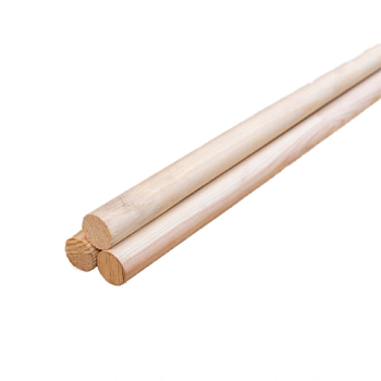 картинка Шкант декоративный сращенный d 15 L 2,0 сосна от магазина Пиломатериалы Чайковский