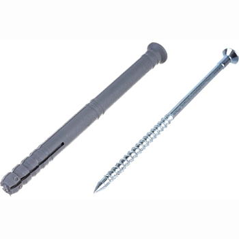 картинка Дюбель с шурупом потай 8*100мм от магазина Пиломатериалы Чайковский