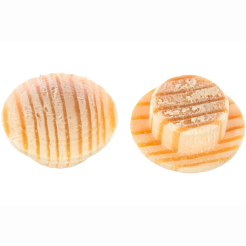 картинка Заглушка на отверстие ПРОФЕССИОНАЛ сфера D8мм сосна (30шт/уп) от магазина Пиломатериалы Чайковский