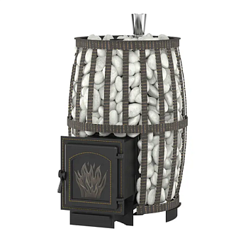 картинка Печь банная Везувий Легенда Русский пар Ковка 24 (271) Чугун от магазина Пиломатериалы Чайковский