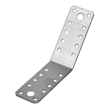 картинка Уголок крепежный 135° оцинкованный 90*90*40*2мм для стропильных соединений ГОСТ 14918-80 РОССИЯ от магазина Пиломатериалы Чайковский