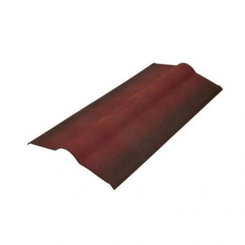 картинка Конек черепица ондулин красный 0.9*0.36м от магазина Пиломатериалы Чайковский