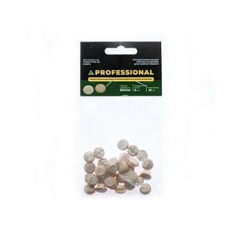 картинка Заглушка на отверстие ПРОФЕССИОНАЛ сфера D8мм береза (30шт/уп) от магазина Пиломатериалы Чайковский