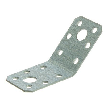 картинка Уголок крепежный 135° оцинкованный 50*50*35*2мм для стропильных соединений ГОСТ 14918-80 РОССИЯ от магазина Пиломатериалы Чайковский