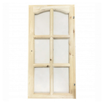 картинка Окно верандное полуарочное 1200*600*50мм от магазина Пиломатериалы Чайковский