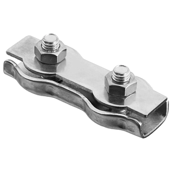 картинка Зажим троса двойной 2мм от магазина Пиломатериалы Чайковский