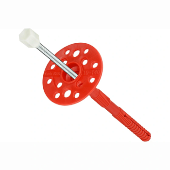 картинка Дюбель для теплоизоляции 10*140мм с металлическим гвоздем от магазина Пиломатериалы Чайковский