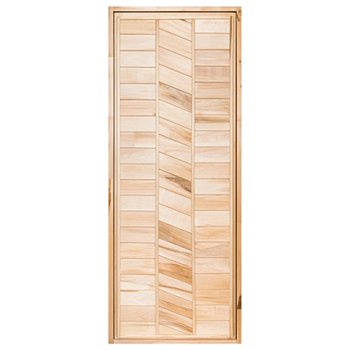 картинка Дверь глухая Зигзаг липа 1700*700мм сорт В от магазина Пиломатериалы Чайковский