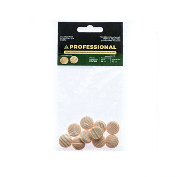 картинка Заглушка на отверстие ПРОФЕССИОНАЛ сфера D14мм сосна (10шт/уп) от магазина Пиломатериалы Чайковский