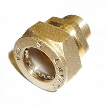 картинка Муфта "труба-НР" (папа) V/S 20мм*3/4" от магазина Пиломатериалы Чайковский