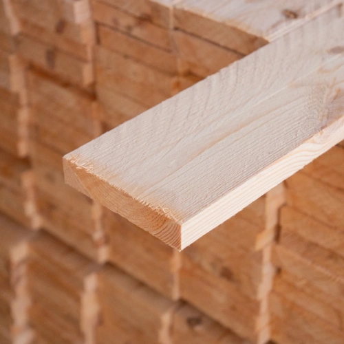 картинка Доска обрезная 30*150*6000мм естественной влажности 1 сорт дисковый распил ель/сосна от магазина Пиломатериалы Чайковский