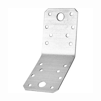 картинка Уголок крепежный 135° оцинкованный 70*70*55*2мм для стропильных соединений ГОСТ 14918-80 РОССИЯ от магазина Пиломатериалы Чайковский