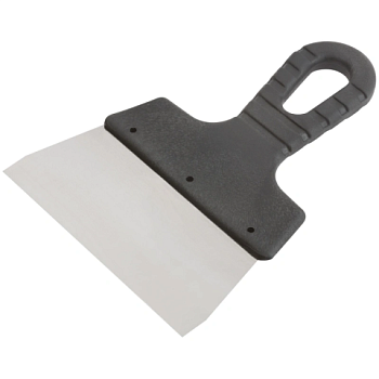 картинка Шпатель нерж. 150мм пласт. ручка 13-03-015 от магазина Пиломатериалы Чайковский