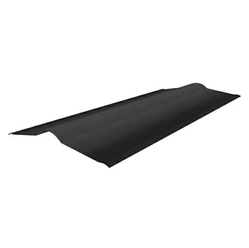 картинка Конек черепица ондулин серый графит 0,9*0,36м от магазина Пиломатериалы Чайковский