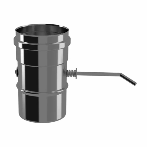 картинка Шибер D150 нерж.сталь 430-0.8мм от магазина Пиломатериалы Чайковский