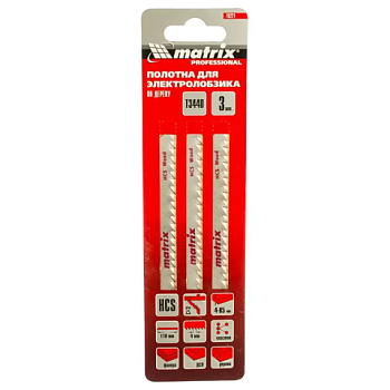 картинка Пилки для лобзика 132*110*4мм T344D 78221 (3 шт/уп) от магазина Пиломатериалы Чайковский