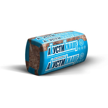 картинка Шумоизоляция Knauf Acoustic плита 50*610*1230мм (16 плит/уп, P17кг/м³, S12м²) от магазина Пиломатериалы Чайковский