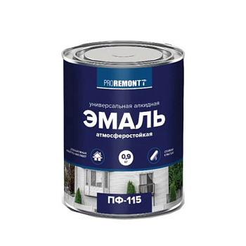 картинка Эмаль ПФ-115 бежевый 0.9 кг Proremontt от магазина Пиломатериалы Чайковский