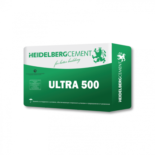 картинка Цемент НеidelbergCement Ultra 500 25кг от магазина Пиломатериалы Чайковский