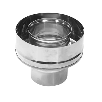 картинка Переход моно/сэндвич D115/200 нерж.сталь 430-0.8/0.5мм от магазина Пиломатериалы Чайковский