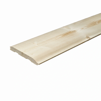 картинка Имитация бруса Финский профиль ель/сосна 17*143(135)*1000мм сорт АВ (5шт/уп) от магазина Пиломатериалы Чайковский