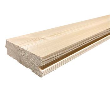 картинка Доска пола шпунтованная ель/сосна 45*145(136)*6000мм сорт АВ от магазина Пиломатериалы Чайковский