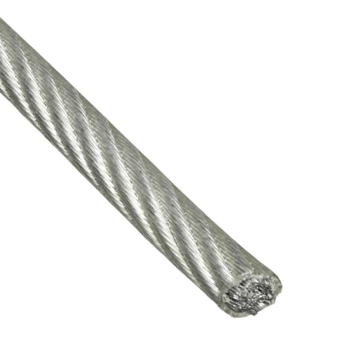 картинка Трос стальной в ПВХ D5/6мм от магазина Пиломатериалы Чайковский