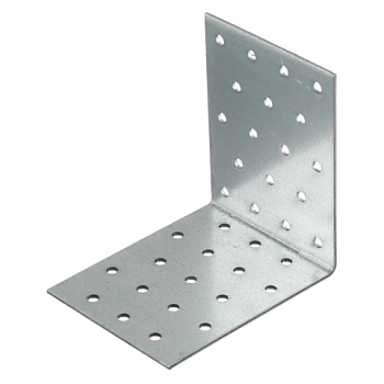 картинка Уголок крепежный 90° оцинкованный 100*100*80*2мм от магазина Пиломатериалы Чайковский