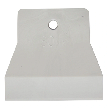 картинка Шпатель резиновый 80мм белый от магазина Пиломатериалы Чайковский