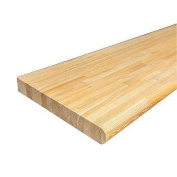 картинка Ступень 40*300*1200мм Лиственница сорт A сращенная (с фаской) от магазина Пиломатериалы Чайковский