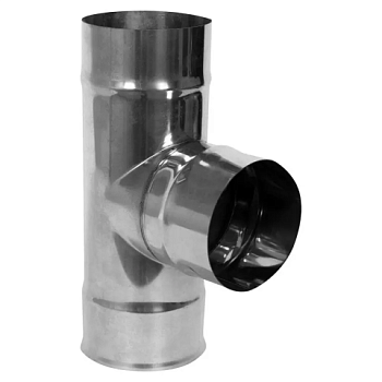 картинка Тройник моно 87° D115 нерж.сталь 430-0.8мм от магазина Пиломатериалы Чайковский