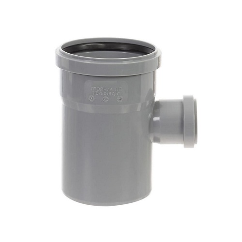 картинка Тройник 110/50мм 87° от магазина Пиломатериалы Чайковский