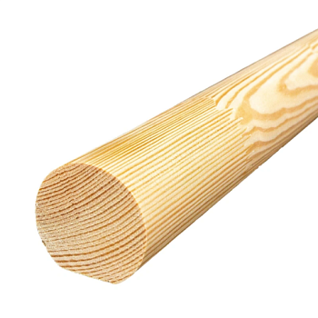 картинка Поручень круглый 50*50*3000мм Сосна сорт Экстра сращенный от магазина Пиломатериалы Чайковский