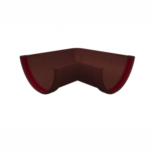 картинка Угол желоба ПВХ 90° шоколад от магазина Пиломатериалы Чайковский