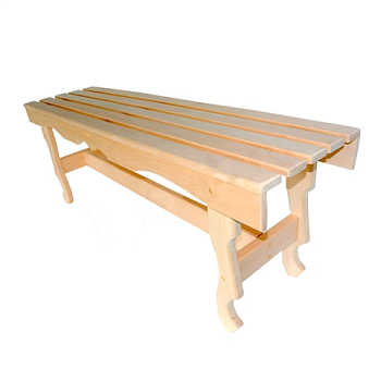 картинка Лавка фигурная Липа 1200*310*440мм от магазина Пиломатериалы Чайковский